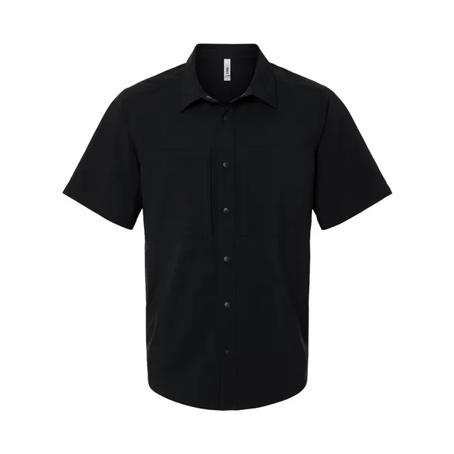 CORE365 Men's UltraUVP Shoreline Short Sleeve Staff Shirt (CE520) — custom decorated by Black Sheep Designs