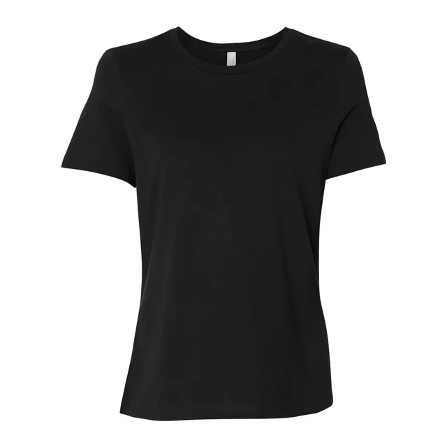 BELLA + CANVAS Women’s Relaxed Jersey Tee (6400) — custom decorated by Black Sheep Designs