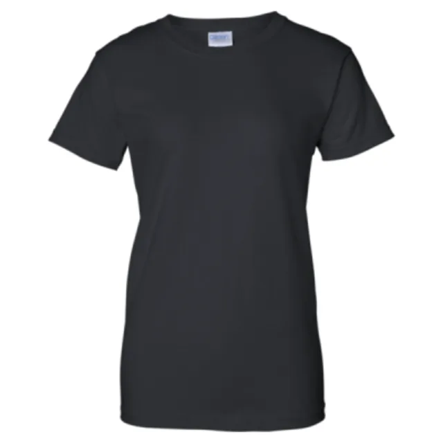 Gildan Women's Ultra Cotton® T-Shirt (2000L) — custom decorated by Black Sheep Designs