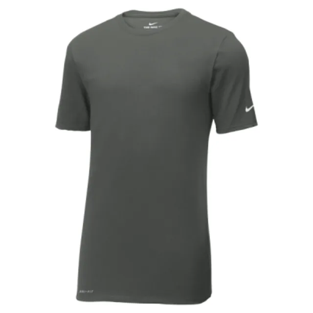 Nike NIKE Dri-FIT COTTON/POLY TEE (NKBQ5231) — custom decorated by Black Sheep Designs