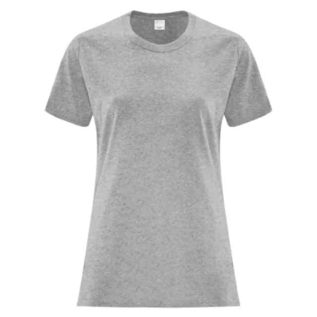 ATC™ Everyday Collection® ATC™ EVERYDAY SIDE SEAM LADIES' TEE (ATCS1000L) — custom decorated by Black Sheep Designs