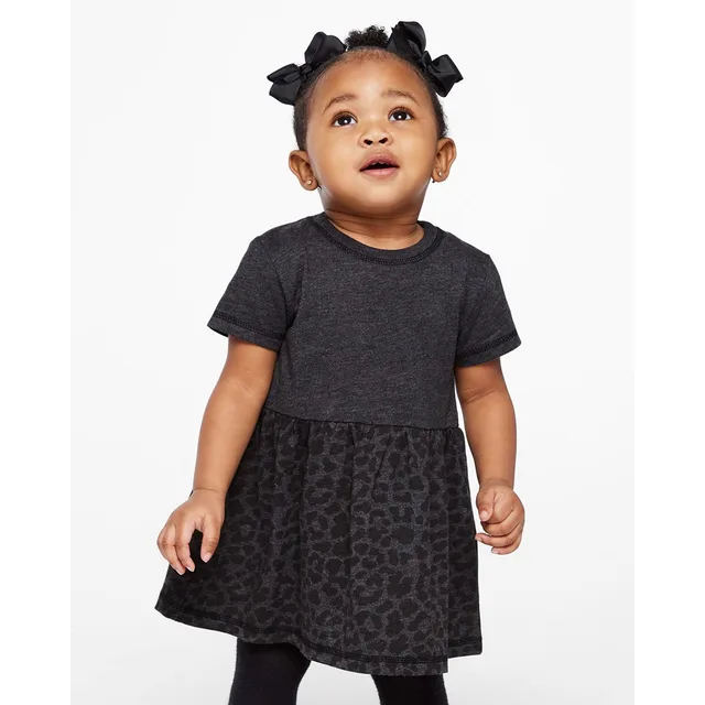 Rabbit Skins Infant Fine Jersey Dress (5330) — custom decorated by Black Sheep Designs