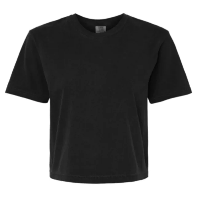 Comfort Colors Women's Garment-Dyed Heavyweight Boxy T-Shirt (3023CL) — custom decorated by Black Sheep Designs