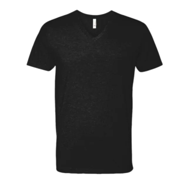 Next Level Apparel Men's CVC V-Neck T-Shirt (6240) — custom decorated by Black Sheep Designs