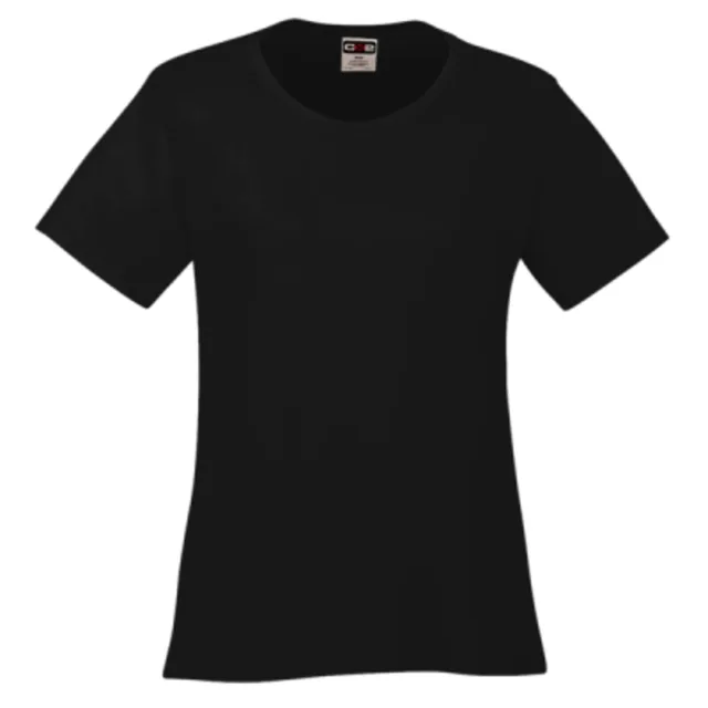 CX2 Ladies Crew Neck Tee — Interlock (S05936) — custom decorated by Black Sheep Designs