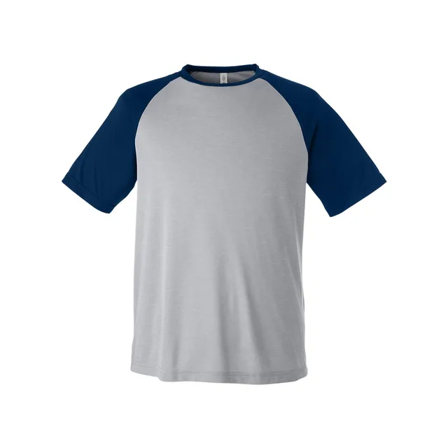 Team 365 Unisex Zone Colorblock Raglan T-Shirt (TT62) — custom decorated by Black Sheep Designs