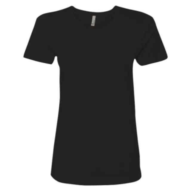 Next Level Apparel Women’s Cotton T-Shirt (3900) — custom decorated by Black Sheep Designs