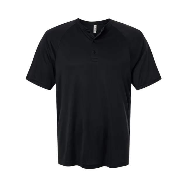 Team 365 Men's Zone Performance Henley (TT11HN) — custom decorated by Black Sheep Designs