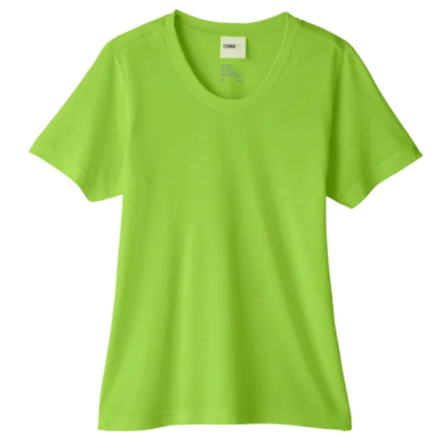 Core 365 Women's Fusion ChromaSoft™ Performance T-Shirt (CE111W) — custom decorated by Black Sheep Designs