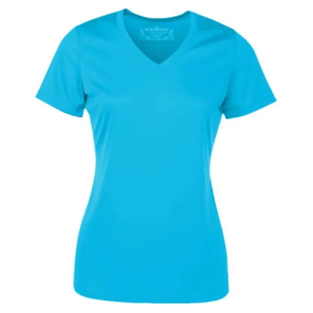 ATC ATC™ PRO TEAM SHORT SLEEVE V-NECK LADIES' TEE (L3520) — custom decorated by Black Sheep Designs